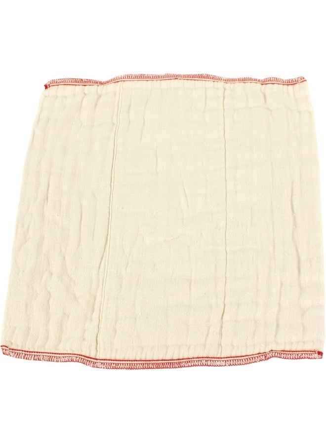 OsoCozy Better Fit Unbleached Prefolds - Baby Cloth Diaper Prefolds Made Of 100% Indian Cotton - Diaper Service Quality (DSQ) {Premium 4x8x4 Fits 14-30 lb.} - Dozen - Image 2